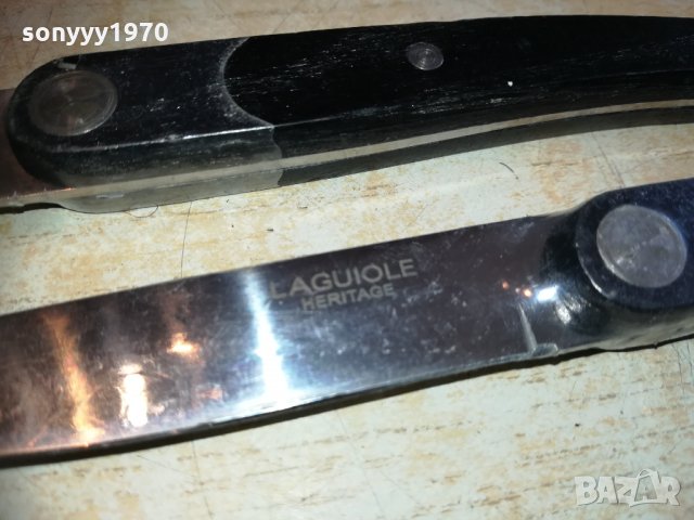 laguiole 2бр френски ножа-внос белгия 1302211143, снимка 3 - Колекции - 31797093
