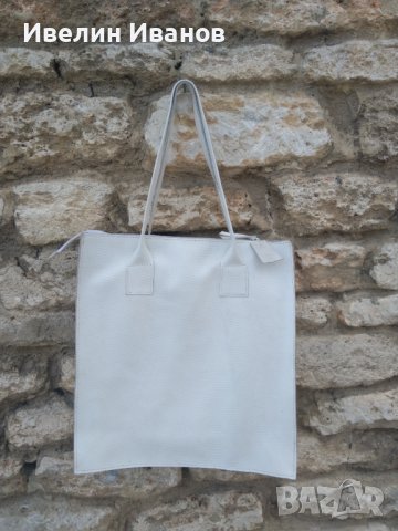 дамска чанта естествена кожа тип торба, снимка 5 - Чанти - 19428544