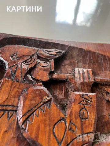 Интересна Дърворезба, снимка 2 - Пана - 50348475