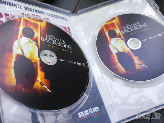 The Devil Backbone DVD, снимка 2 - DVD филми - 37868258