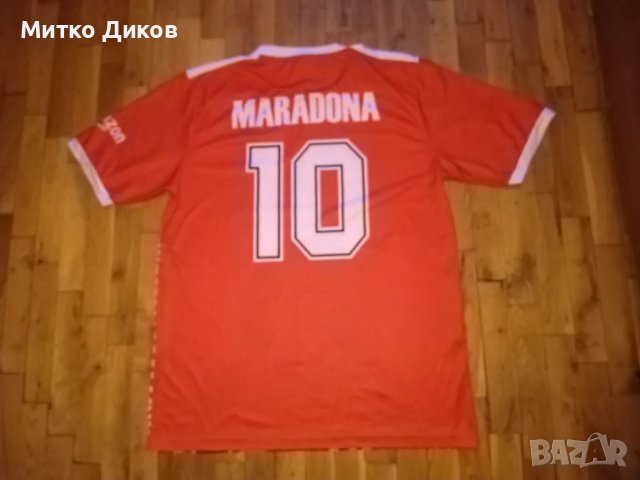 Футболна тениска на Наполи ЕА 7 специална 2021-2022 №10 Марадона размер Л, снимка 8 - Футбол - 50025173