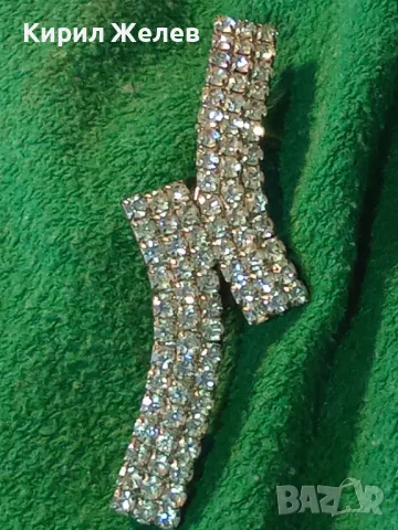 ЕФЕКТНА ШАРМАНТНА АРТИСТИЧНА ПОСРЕБРЕНА ШНОЛА ФИБА За КОСА с ФАСЕТИРАНИ ИСКРЯЩИ КРИСТАЛИ 26460, снимка 12 - Аксесоари за коса - 48842480