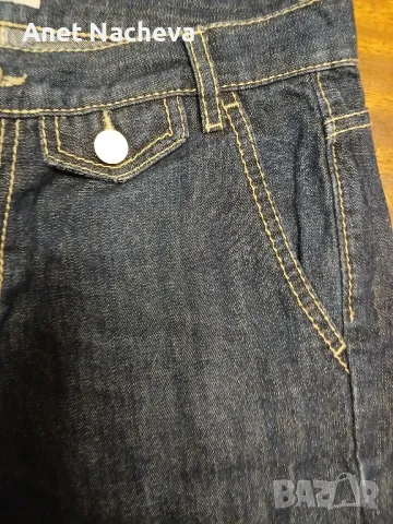 Класически дамски дънки ,STEFANEL, снимка 4 - Дънки - 28970822