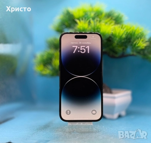 Apple iPhone 14 Pro, 128GB, 6GB RAM, 5G, Space Black 