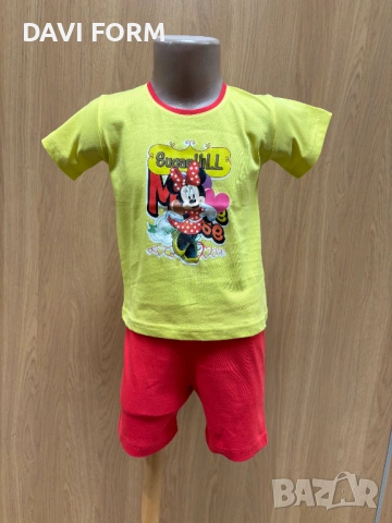 Летен комплект с Мини Маус, снимка 2 - Детски комплекти - 53903771