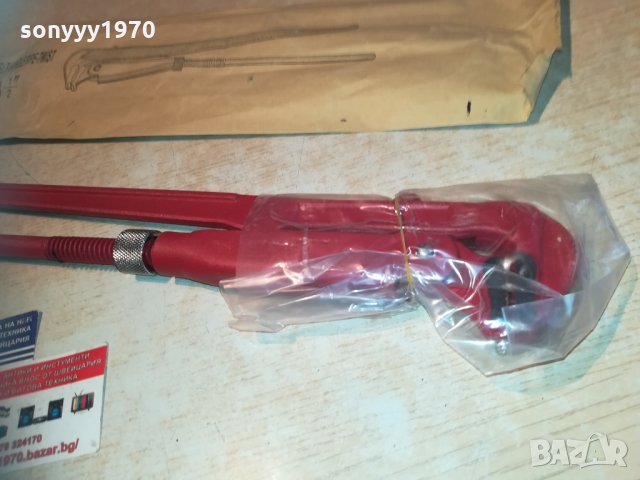 тръбен ключ 90 градуса. Цол - 1.5" 1212201407, снимка 6 - Ключове - 31096542