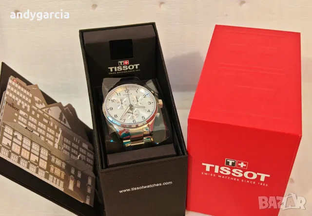  TISSOT CHRONO XL CLASSIC T116.617.11.037.01 чисто нов часовник с кутия 100% оригинален , снимка 2 - Мъжки - 49389342