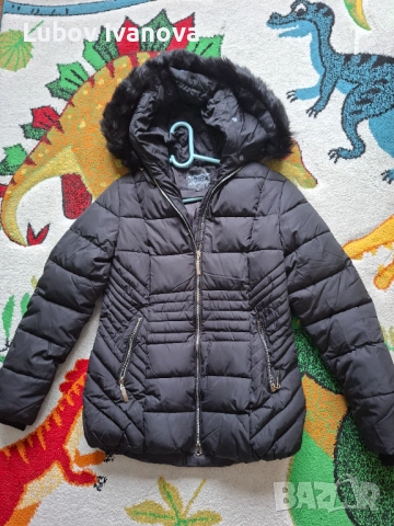 Дамско вталено зимно яке