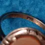 Сребърен пръстен с камея., снимка 6