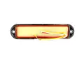 Мигащ LED габарит с хромирана рамка, снимка 3