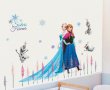Елза Анна Олаф клонки Замръзналото Кралство frozen самозалепващ стикер лепенка за стена и мебел , снимка 3