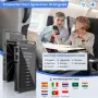 AI преводач F01 с гласов и фото превод, 150 езика онлайн, 17 офлайн, Wi-Fi, 4.02", снимка 4