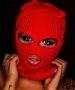 Зимна шапка маска - Red Balaclava, снимка 1 - Шапки - 30397933