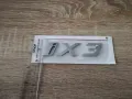 сребриста емблема BMW iX3, снимка 3