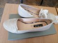 Нови дамски пролетно-есенни обувки, номер 39, Цвят: сиво-бежов лак, снимка 1 - Дамски ежедневни обувки - 33940693