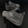 Nike Air Jordan 4 Retro KAWS Нови оригинални обувки Кецове Размер 42 Номер маратонки sneakers сиви, снимка 2