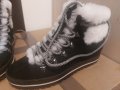 Боти обувки зимни скрита платформа Marccain, снимка 1 - Дамски боти - 42748520