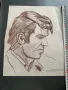 рисунка портрет от Преслав Кършовски  , снимка 1