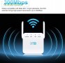 Нов WiFi усилвател за сигнал Интернет Антена разширител на обхват за дом офис, снимка 2