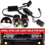 80W LED ангелски очи Halo Ring Marker крушка за BMW E39 E60 E53 16 броя светодиоди, снимка 1 - Части - 38581017