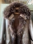 Палто- естествена кожа и гарнитура от лисица , снимка 2