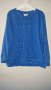 6-7г 122см Блуза с дълъг ръкав памук тъмно синя без следи от употреба, снимка 1 - Детски Блузи и туники - 39197398