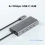 PULWTOP 4 порта 10G USB C ХЪБ за Mac,iMac,iPad и USB C лаптоп, снимка 7