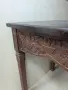 Резбована старинна маса, снимка 3