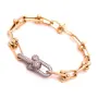 Златна дамска гривна Tiffany & Co. 11,32гр. 19,5см. 14кр. проба:585 модел:43480-5, снимка 1