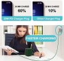 Нов 20W USB C бърз Адаптер щепсел съвместим с iPhone Airpods pro iPad , снимка 2