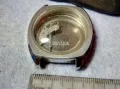 КАСА със СТЪКЛО КАПАК и ЧАСТИ от СТАР ВЕРОЯТНО СЪВЕТСКИ РЪЧЕН МЕХАНИЧЕН ЧАСОВНИК 49743, снимка 5