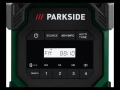 Parkside PBR F10 A1 строително радио с FM, Bluetooth USB Flash players-захранва се с 12V,20V,220V, снимка 10