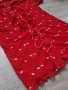 Нова колекция уникална червена риза на цветя с къс ръкав със закопчаване, тип-корсет на намаление, снимка 2