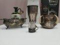 Сребърен античен лот 1800г, снимка 1 - Антикварни и старинни предмети - 29252201
