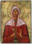 Икона на Света Христина icona Sveta Hristina, снимка 1 - Картини - 15146171