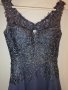 Нова бална рокля в син цвят, снимка 3