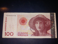 100 Крони.Норвегия.2001г., снимка 1