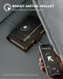 Портфейл AirTag от естествена кожа с RFID блокиране, снимка 3