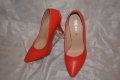 5 Чифта Елегантни Червени Официални Дамски Обувки на Ток Артикул №039, снимка 2