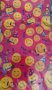 емотикон smile emoji емотикони найлонова покривка за парти рожден ден, снимка 2