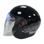Каска Automat, За мотор, скутер и др, Черен гланц, снимка 1