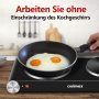 CUSIMAX Hob 2 Електрически чугунен котлон 2 плочи с двоен контрол на температурата, преносим котлон , снимка 5