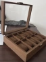 ЛУКСОЗНА ДЪРВЕНА КУТИЯ ЗА 10 ЧАСОВНИКА, снимка 6