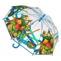 Детски чадър бастун, прозрачен, син-зелен Ninja Turtles_1242942, снимка 2