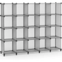 ПРОМОЦИЯ Модулен шкаф за съхранение (20 части) HOMIDEC X001CPXKX9, снимка 4