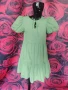 Sinsay ярко зелена къса разкроена рокля М, снимка 6