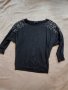 Черна дамска блуза philipp plein, снимка 1 - Блузи с дълъг ръкав и пуловери - 34205807