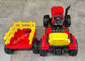 ТОП ЦЕНА!НОВО!Акумулаторен трактор с ремарке Rancher с 12V,дистанционно,USB, снимка 7