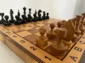 Шах с дървени фигури, снимка 4