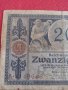 Райх банкнота 20 марки 1915г. Германия рядка за колекционери 28277, снимка 2